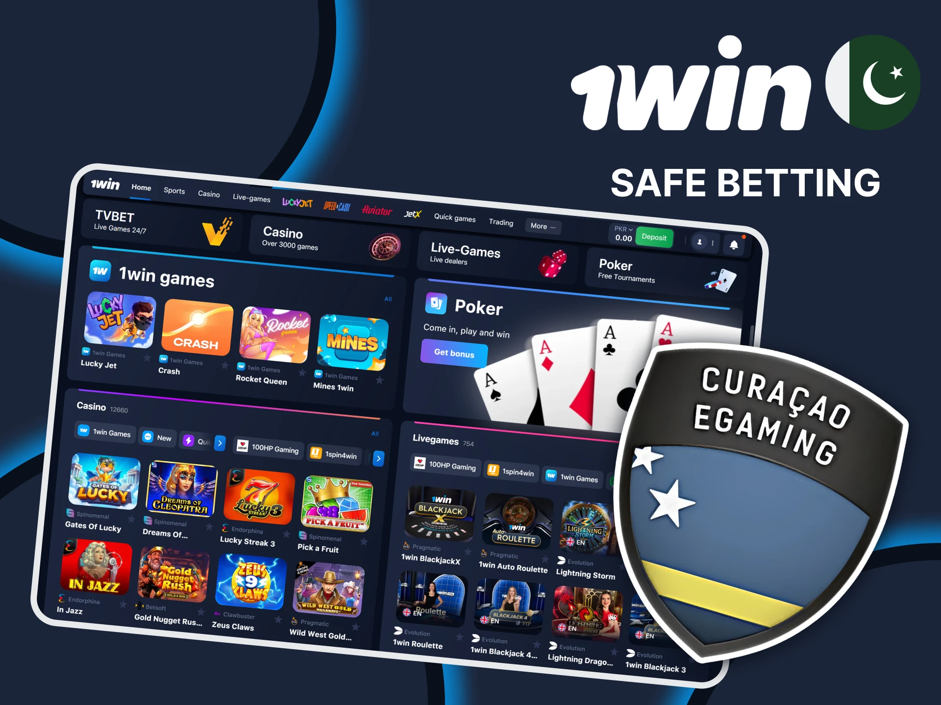 1win is a safe and legal betting site licensed by Curaçao with SSL encryption and 2FA for secure accounts.