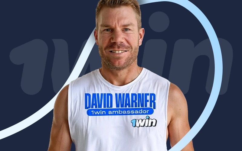 Start your winning journey with David Warner and 1win.