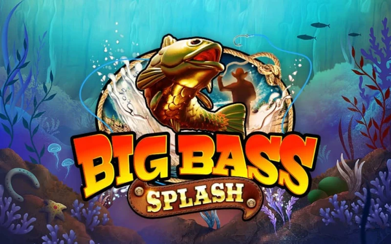 Play Big Bass Splash slot at 1win casino with a bonus game featuring fish-catching and big wins.