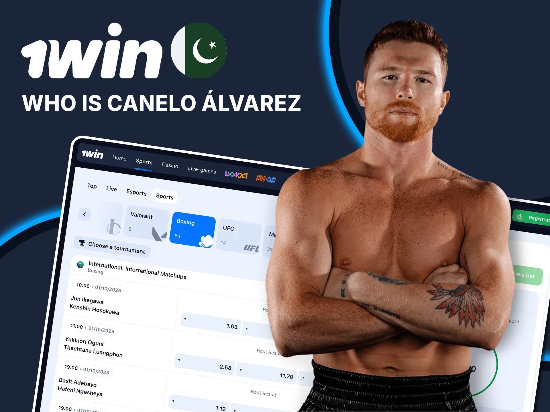 Read about Canelo’s rise to boxing greatness with 1win.