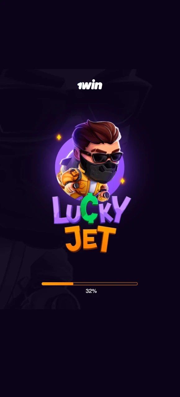 Find the Lucky Jet game on the official website of the online casino 1win and start playing.