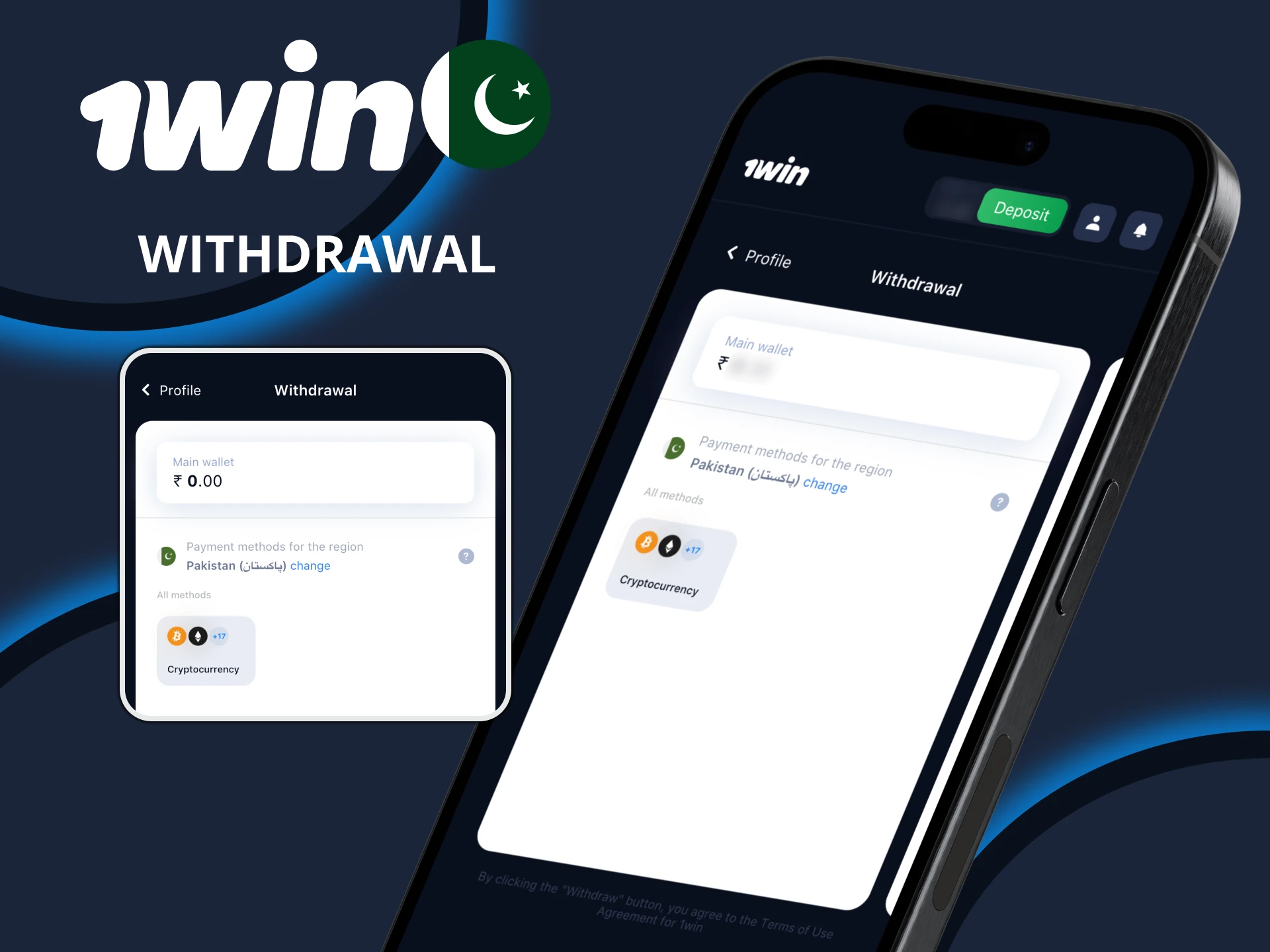 Withdraw your winnings fast and easy on 1Win.